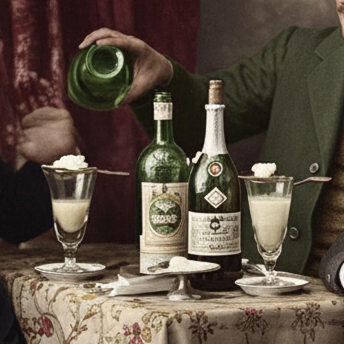 Absinth Gläser: Antik bis neu