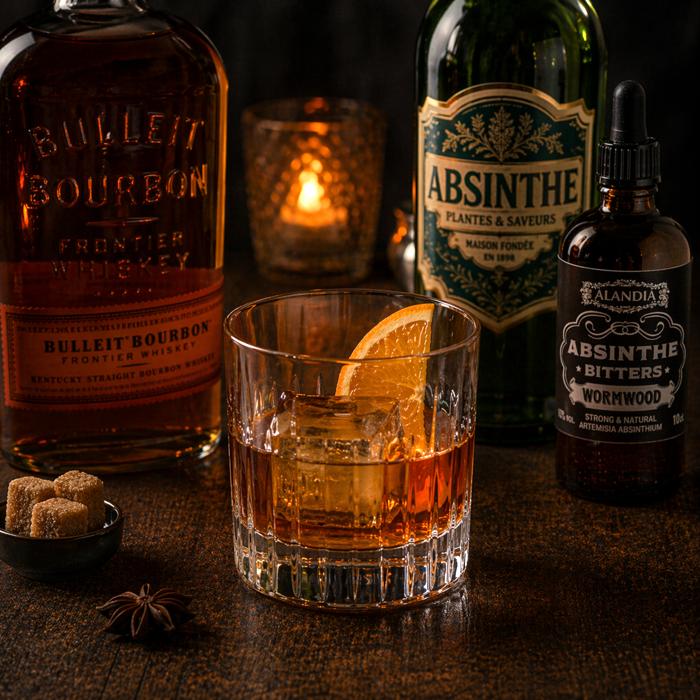 Cocktail Bitter: Old Fashioned mit Wermut Bitters