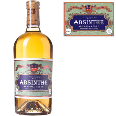 Absinth ALANDIA Verte Édition Barrique 500 ml 65%