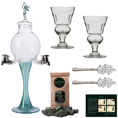 Absinth Fontäne Set Boule Green Line - Standard