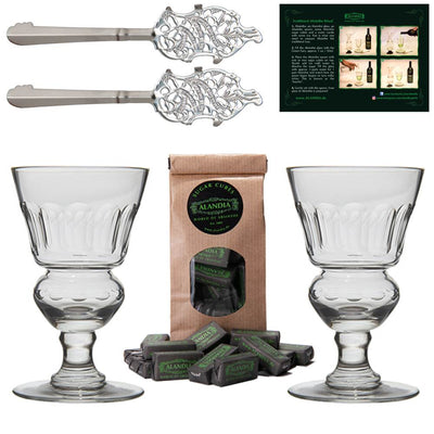 Absinth Gläser Löffel Set Pontarlier - Standard
