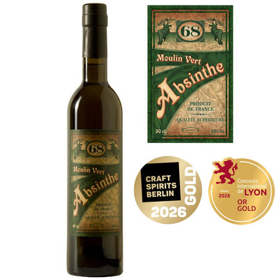 Absinth ALANDIA Moulin Vert 500 ml 68%