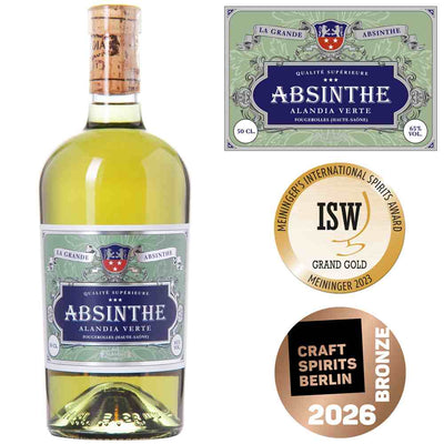 Absinth ALANDIA Verte 500 ml 65%
